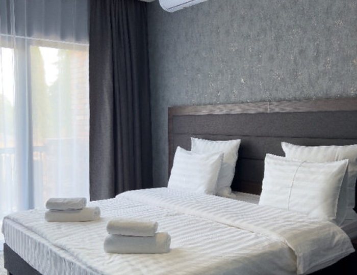 1-мест.(разм. в 2-мест.) станд. с балк. - Отель «Loft Hotel» Новый Афон